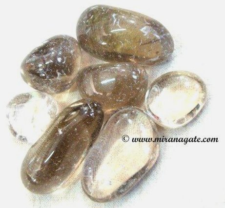 Manufacturers Exporters and Wholesale Suppliers of Crystal Agate Smoki Tumbled Khambhat Gujarat